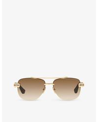 Dita Eyewear - Dts138-a-02-z Grand-evo One Square-frame Titanium Sunglasses - Lyst