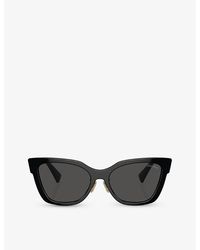 Miu Miu - Mu 02zs Square-frame Acetate Sunglasses - Lyst