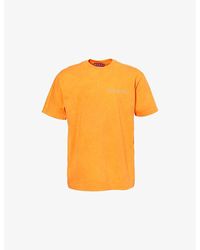 Gucci - Logo-Print Crew-Neck Cotton-Jersey T-Shirt - Lyst
