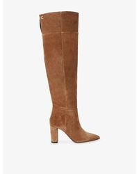 Carvela Kurt Geiger - Civita Heeled Suede Over-The-Knee Boots - Lyst