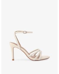 KG by Kurt Geiger - Fancy Heeled Woven Sandals - Lyst