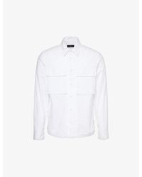 Belstaff - Mineral Caster Regular-fit Stretch-cotton Shirt Xx - Lyst
