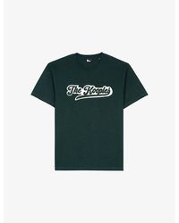 The Kooples - Logo-Patch Short-Sleeve Cotton T-Shirt - Lyst