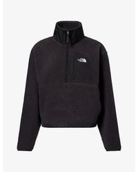 The North Face - Logo-Embroidered 1/2 Zip Fleece Jumper - Lyst