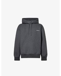 Carhartt - Alda Logo-Embroidered Cotton-Blend Hoody - Lyst