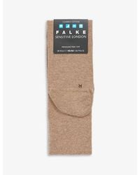 FALKE - Sensitive London Stretch Cotton-Blend Socks - Lyst
