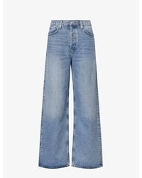 Agolde - baggy Wide-leg Organic Cotton-blend Denim Jeans - Lyst