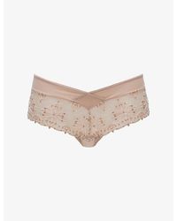 Chantelle - Champs Elysées Embroidered Shorty - Lyst