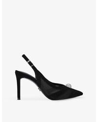 Carvela Kurt Geiger - Lumera Mesh Sling-Back Courts - Lyst