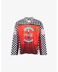 AWAKE NY - X Coca Cola Hockey Long-Sleeves Woven T-Shirt - Lyst