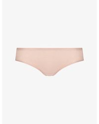 Chantelle - Soft Stretch High-rise Microfibre Briefs - Lyst