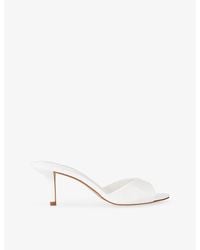 Steve Madden - Kendrix Leather Heeled Mules - Lyst