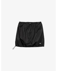 Prada - Re-Nylon Mini Skirt - Lyst
