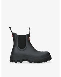 HUNTER - Elements Elasticated-Side Rubber Ankle Boots - Lyst