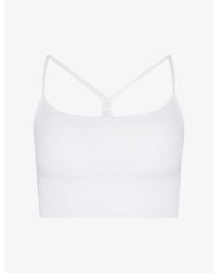 Sweaty Betty - Spirit Restored Stretch-Woven Yoga Bra - Lyst