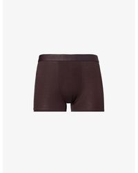 CDLP - Branded-waistband Stretch-woven Boxer Brief - Lyst