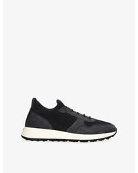 Tod's - Suede-Knit Sportivo 79K Sneakers - Lyst