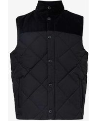 Barbour - Funnel-neck Quilted Regular-fit Shell Gilet - Lyst