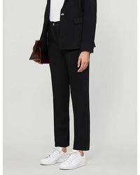 Ted Baker - Tapered Crepe Trousers - Lyst