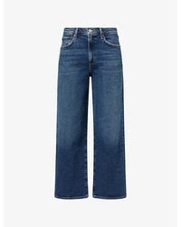 Agolde - Harper Crop Straight-Leg Denim Jeans - Lyst