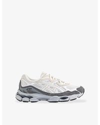 Asics - Gel-Nyc Suede And Mesh Trainers - Lyst