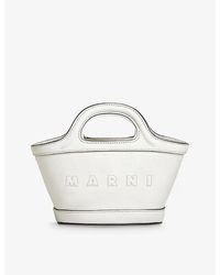 Marni - Tropicalia Micro Leather Top-handle Bag - Lyst