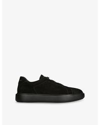 Officine Creative - Slouch Suede Low-Top Trainers - Lyst