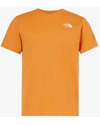 The North Face - Redbox Graphic-print Cotton-jersey T-shirt - Lyst