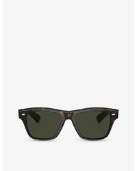 Oliver Peoples - Ov5522su Oliver Sixties Sun Pillow-frame Acetate Sunglasses - Lyst