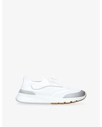 Brunello Cucinelli - Sportiv Knitted Trainers - Lyst