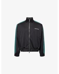 Cole Buxton - Funnel-Neck Contrast Woven Track Jacket - Lyst