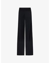 Rick Owens - Bias Straight-Leg Woven Trousers - Lyst