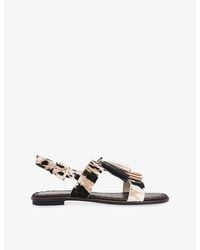 KG by Kurt Geiger - Rita Leather Sandals - Lyst