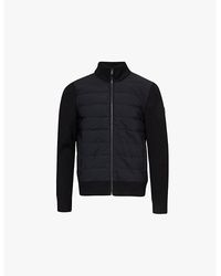 Moose Knuckles - Kamet Hybrid Brand-Badge Woven Jacket - Lyst