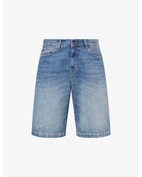 Carhartt - Landon Straight-Leg Denim Shorts - Lyst
