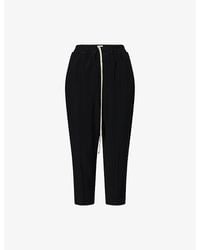 Rick Owens - Astaires Cropped Cady-Crepe Trousers - Lyst