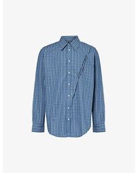 Y. Project - Evergreen Checked Organic-cotton Shirt - Lyst