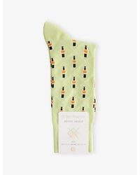 Burlington - Guard Stretch-Cotton And Polyamide Socks - Lyst