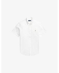 Polo Ralph Lauren - Logo-Embroidered Custom-Fit Cotton Oxford Shirt - Lyst