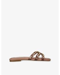 Steve Madden - Loretto 766 Faux-Leather Sandals - Lyst