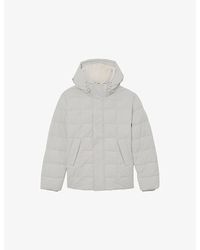 Reiss - Klause Borg-Lined Quilted Puffer Jacket - Lyst