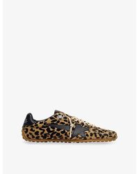 Golden Goose - Marathon Speed 90179 Pony Hair-Leather Trainers - Lyst