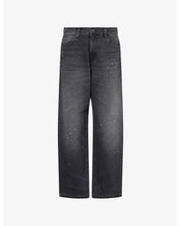 Carhartt - Landon Paint-Splatter Denim Jeans - Lyst
