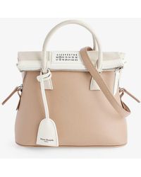 Maison Margiela - Classique Mini Leather Top-handle Bag - Lyst