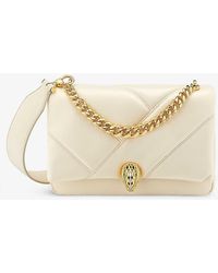 chanel white leather handbag new