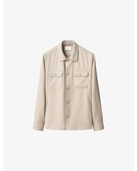 Eton - Four Pocket Relaxed-Fit Wool And Cashmere Overshirt - Lyst