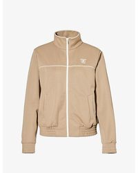Sporty & Rich - Runner Logo-print Relaxed-fit Woven Jacket X - Lyst