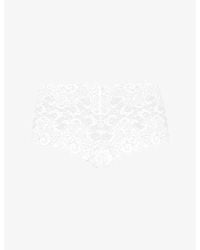 Hanro - Moments Stretch-Lace Maxi Briefs - Lyst