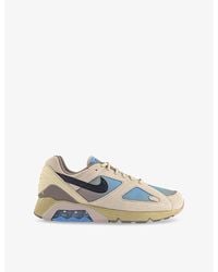 Nike - Air 180 Suede And Woven Low-Top Trainers - Lyst