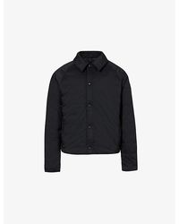 Canada Goose - Lodge Logo-Patch Shell-Down Collar Puffer Jacket - Lyst
